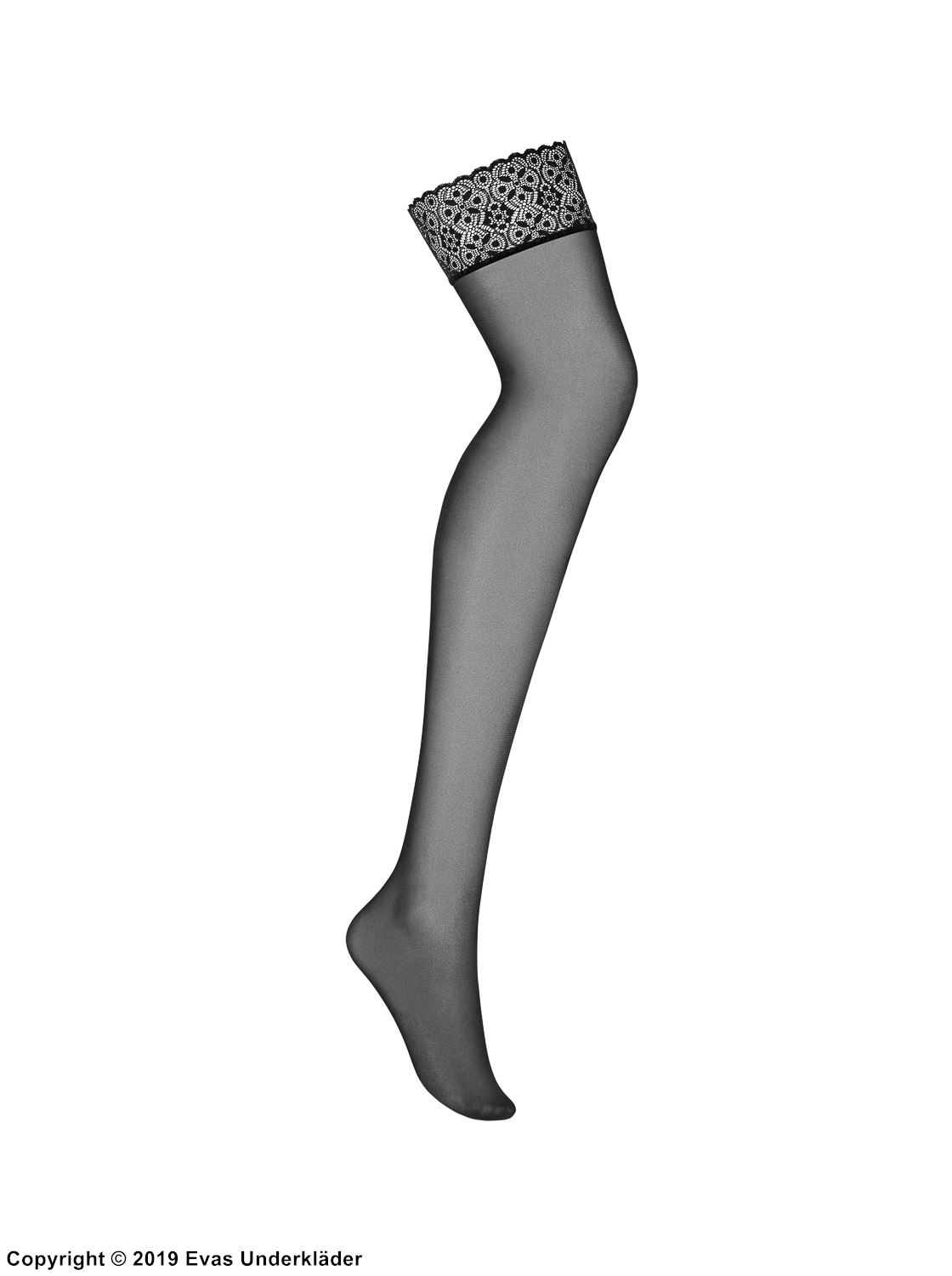 Stockings, lace trim, elegant design